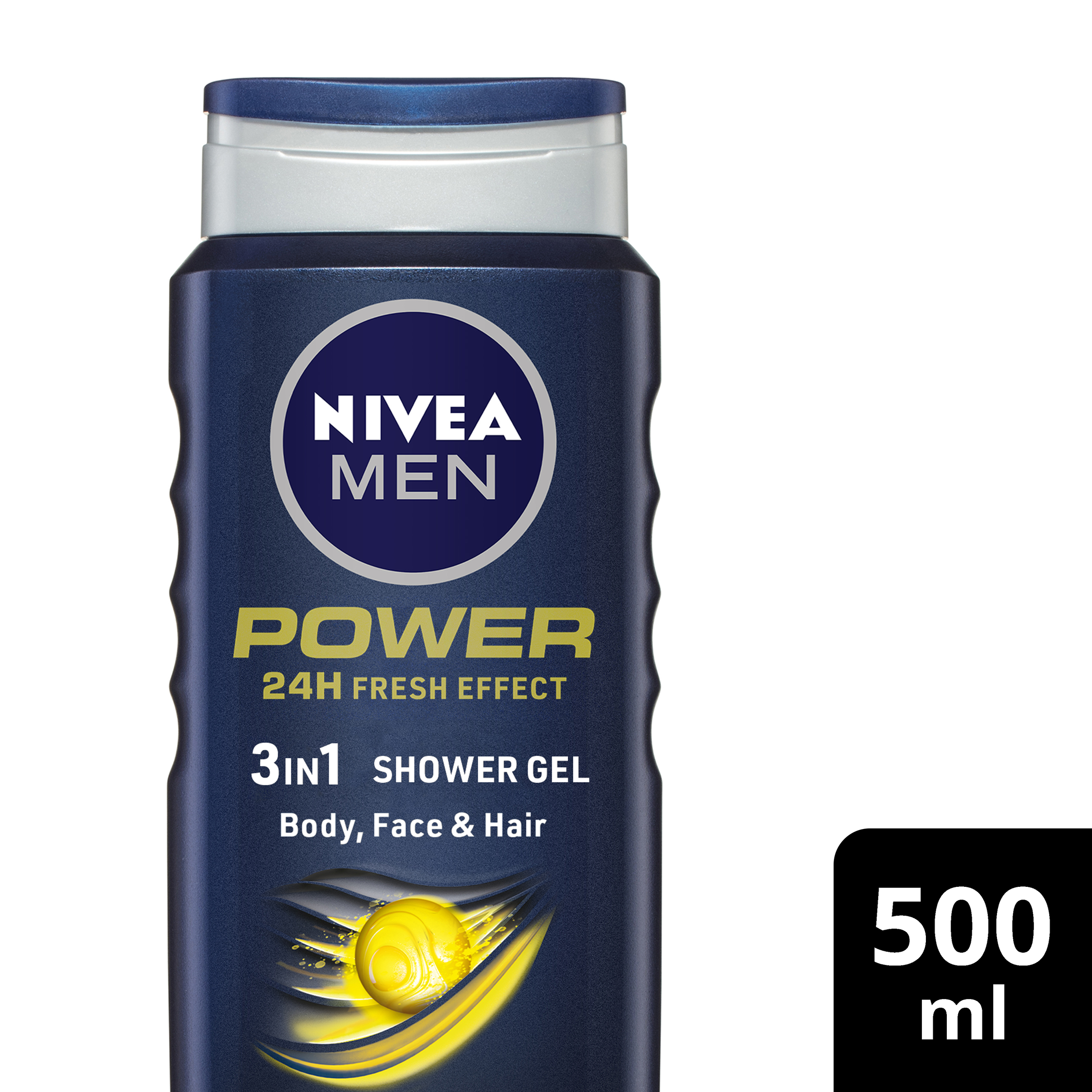 NIVEA MEN SHOWER GEL POWER REFRESH 500ML - Image 8