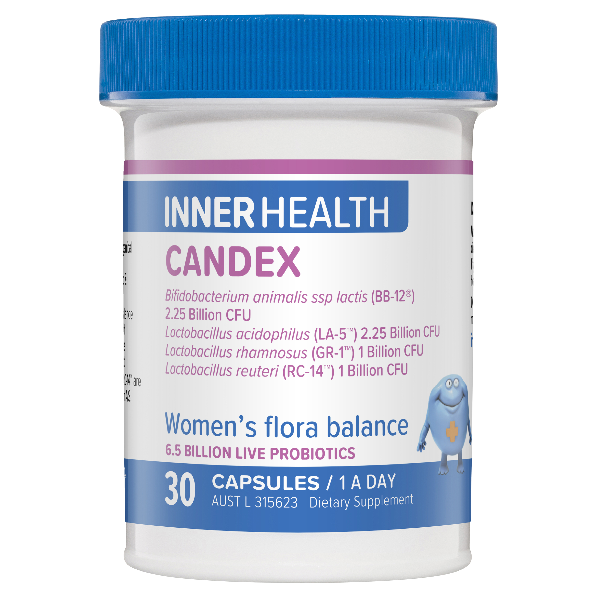 INNER HEALTH CANDEX 30 CAPSULES
