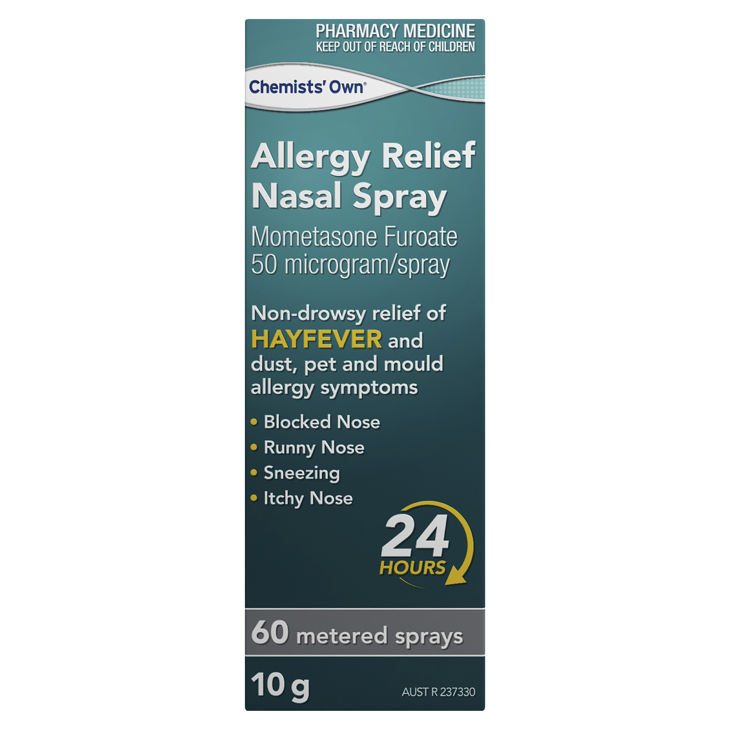 CHEMISTS OWN ALLERGY RELIEF 50MCG NASAL SPRAY 60 DOSES - Image 2