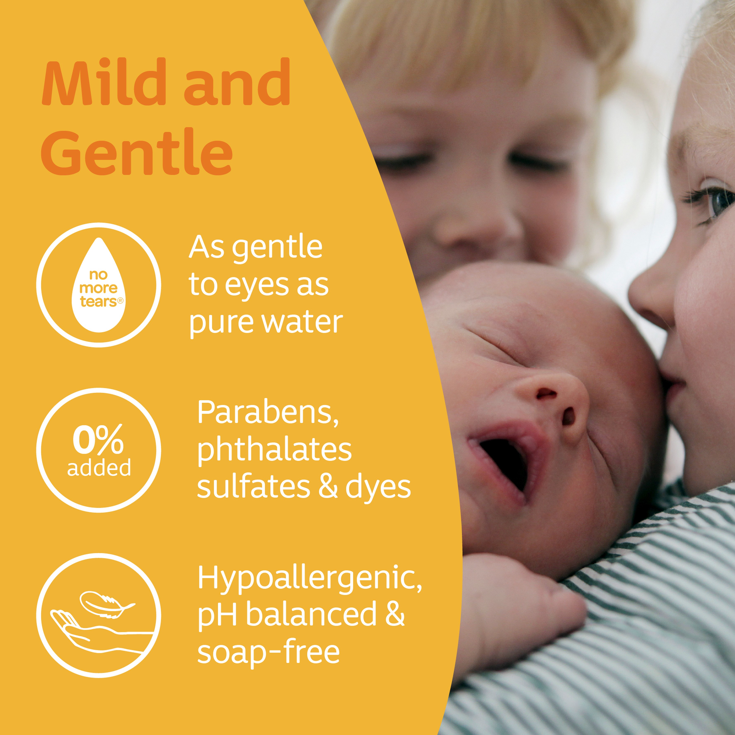 J&J BABY SHAMPOO 800ML - Image 3