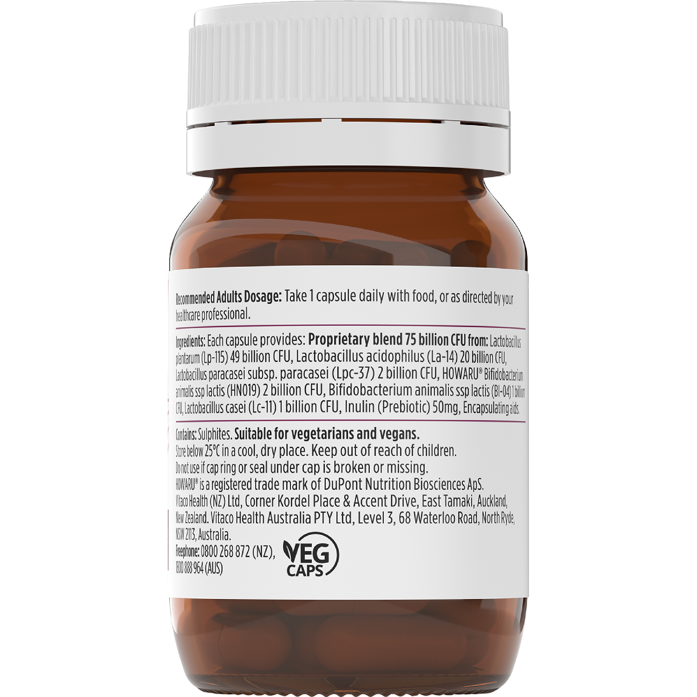 NUTRALIFE PROBIOTICA EXTRA CARE 14 CAPSULES - Image 2