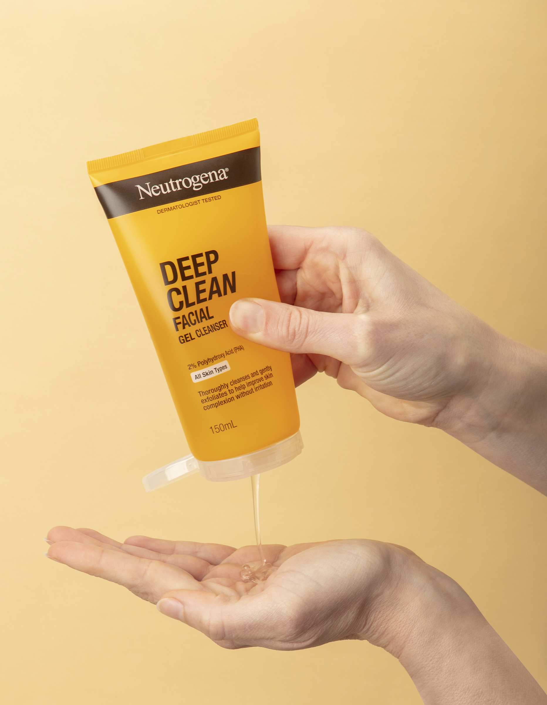NEUTROGENA DEEP CLEAN FACIAL GEL CLEANSER 150ML - Image 4