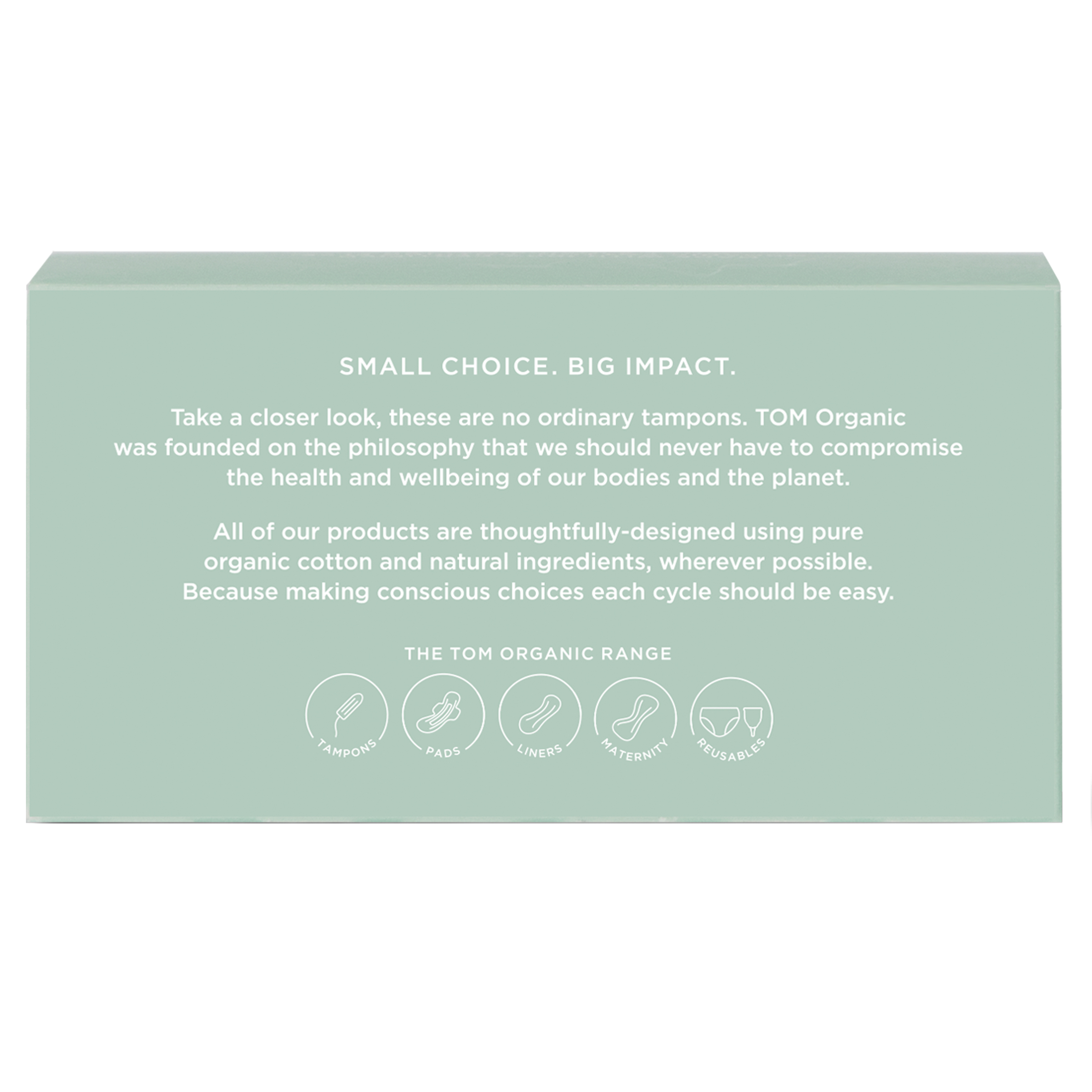 TOM ORGANIC REGULAR TAMPON 16 PACK - Image 2