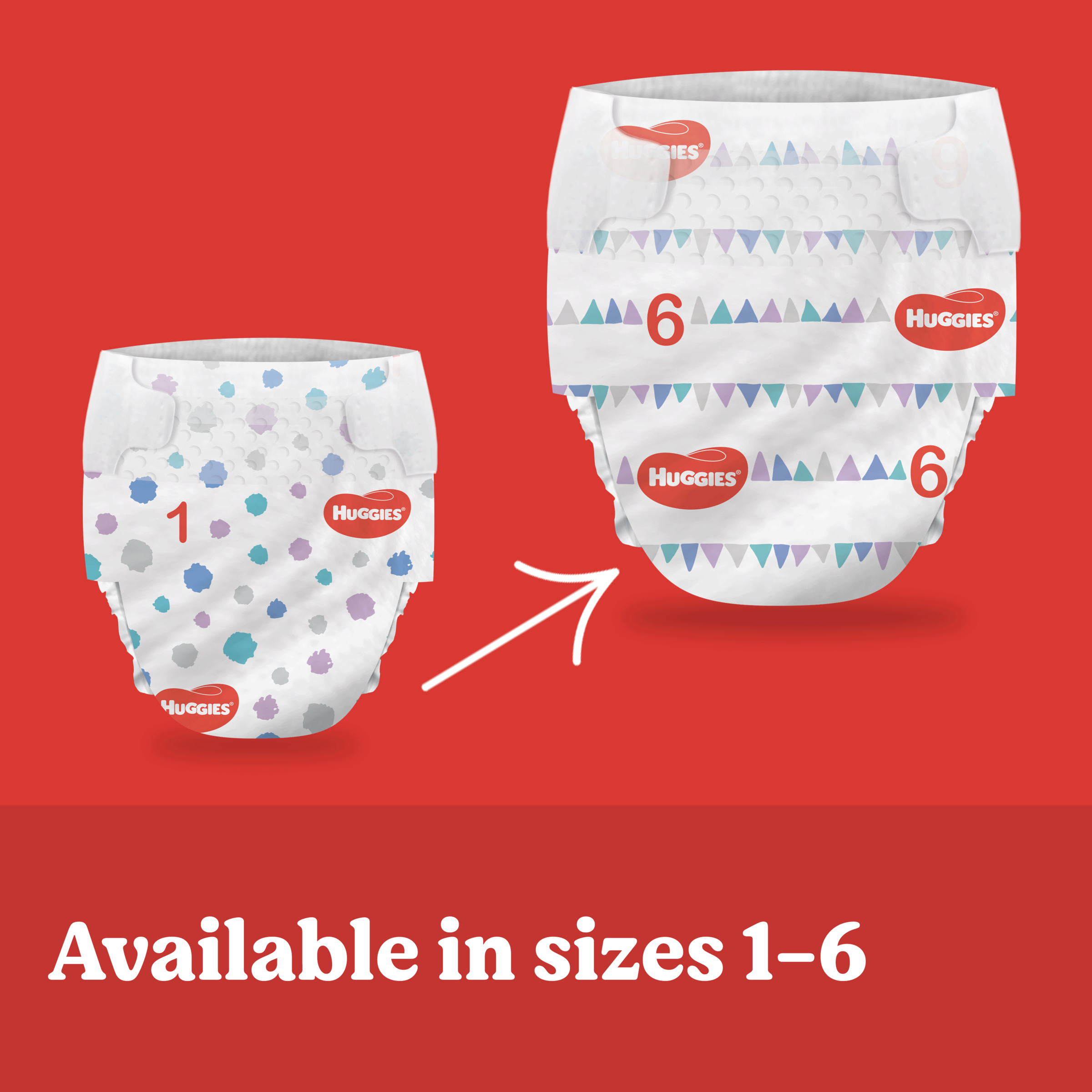 HUGGIES ESSENTIALS NAPPIES JUNIOR 40 PACK - Image 11