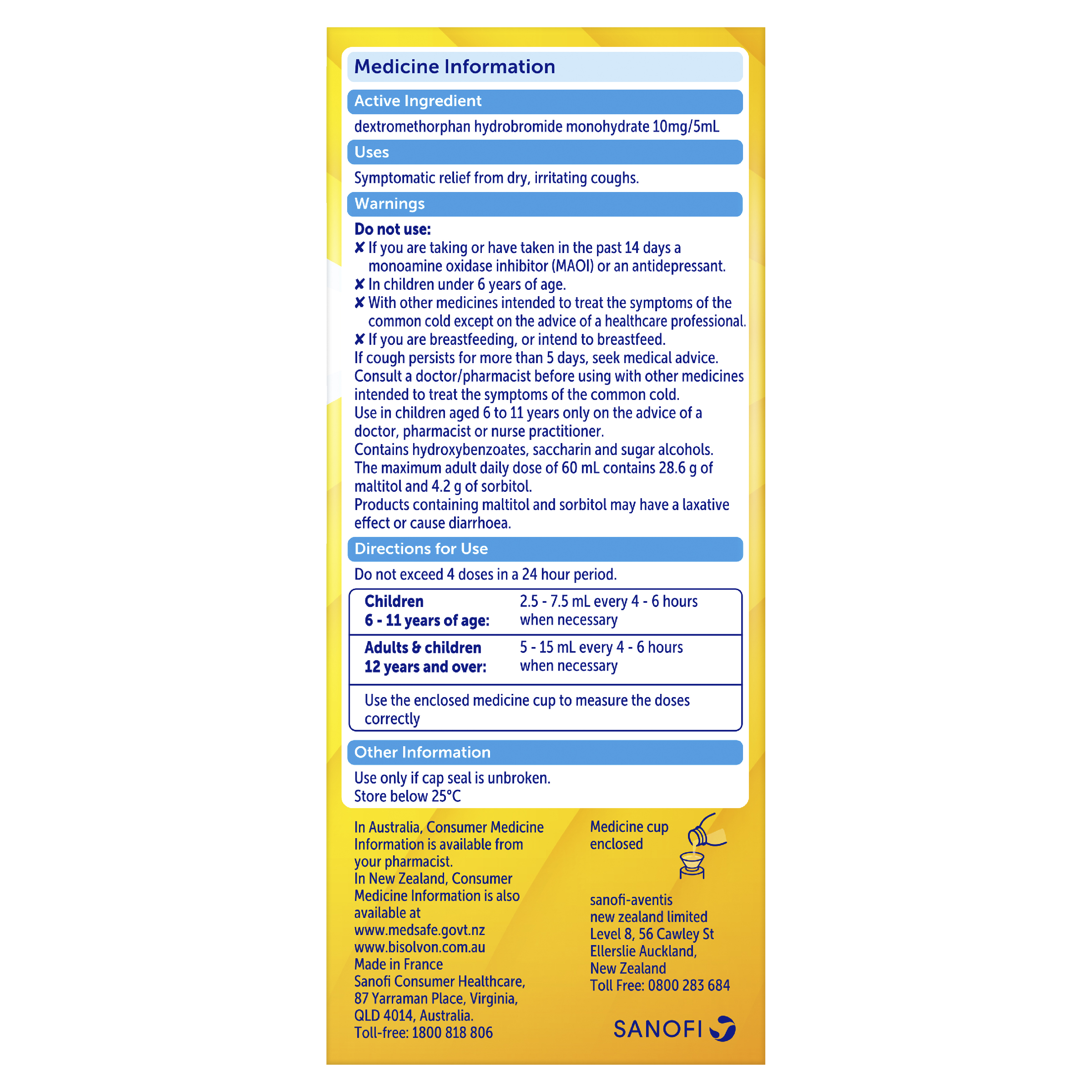 BISOLVON DRY LIQUID 200ML - Image 6