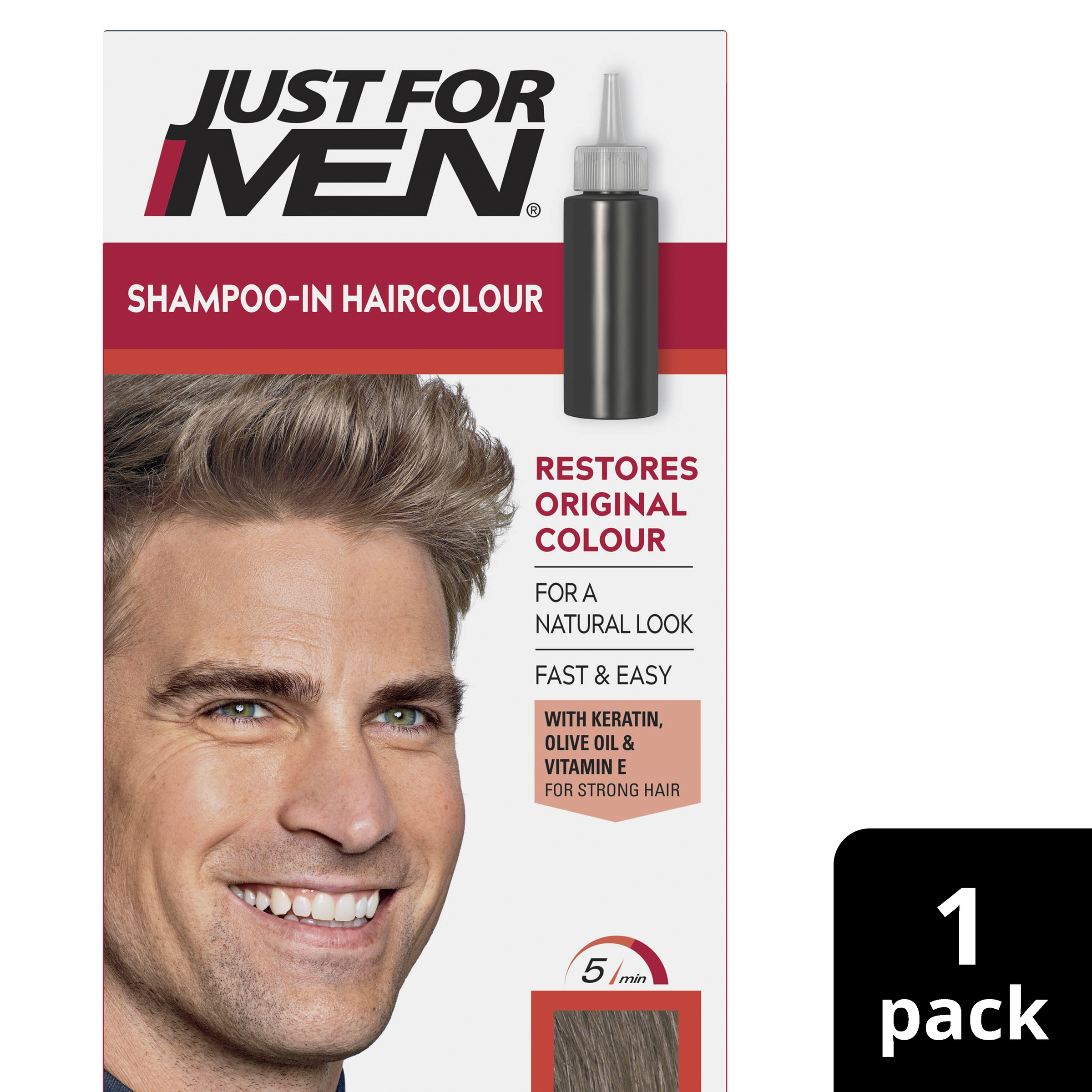 JUST FOR MEN NATURAL LIGHT BROWN - Image 10