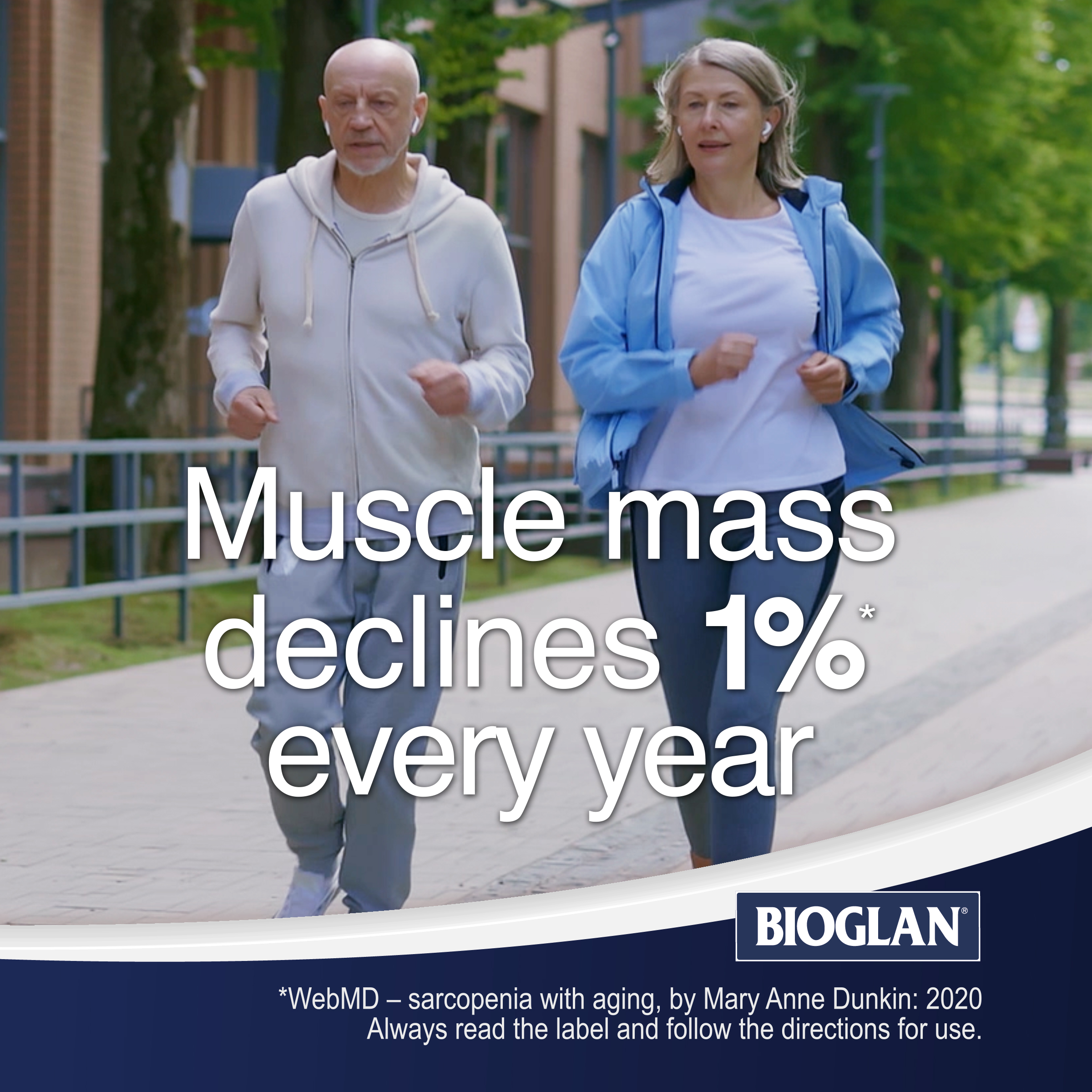 BIOGLAN MUSCLE PROTECT HMB + D3 60 TABLETS - Image 3