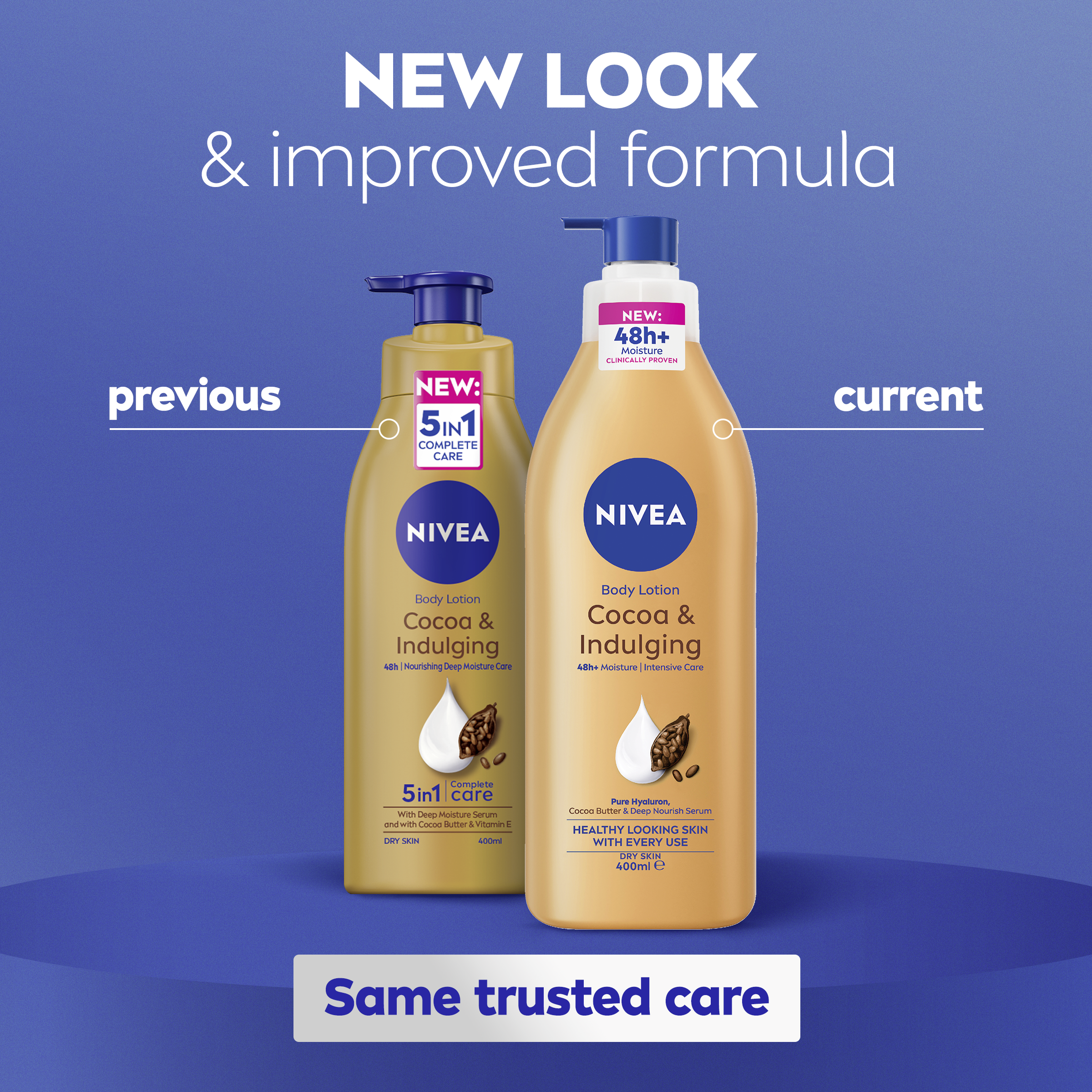 NIVEA COCOA & INDULGING BODY LOTION 400ML - Image 5