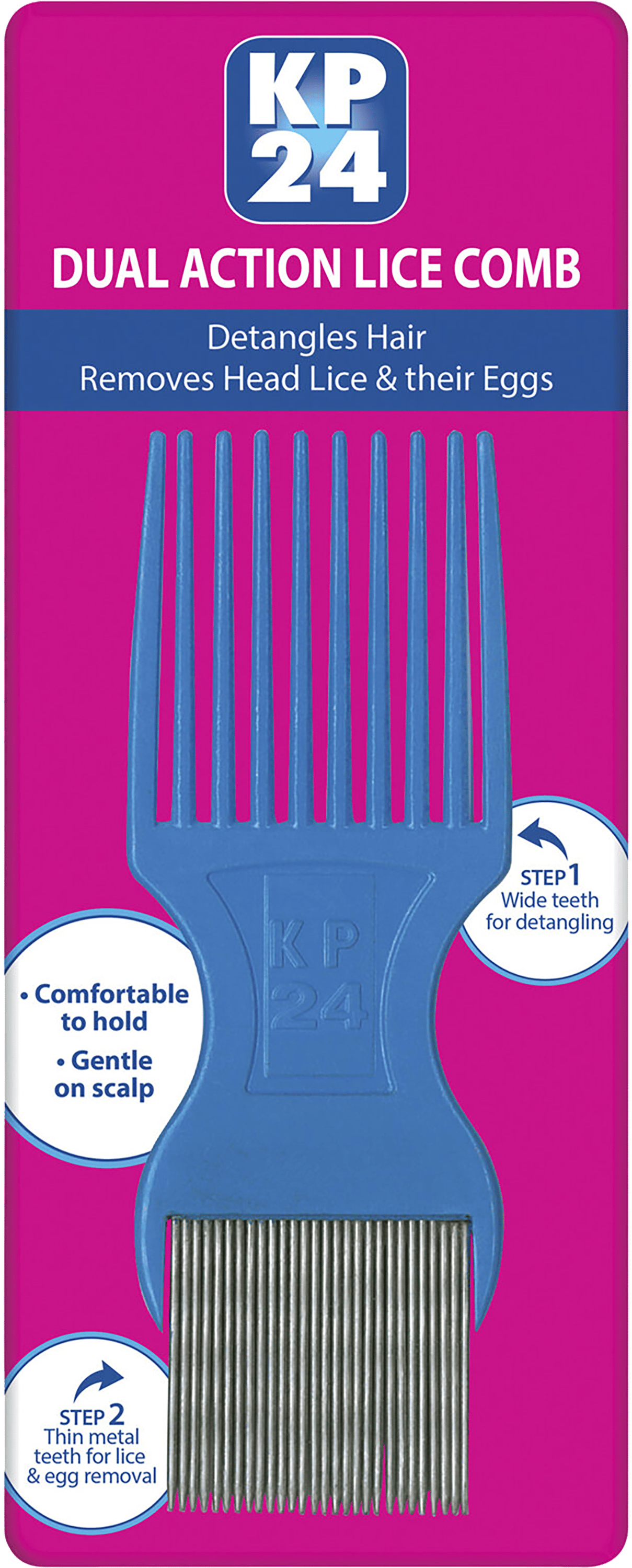 KP24 HEAD LICE DUAL ACTION COMB