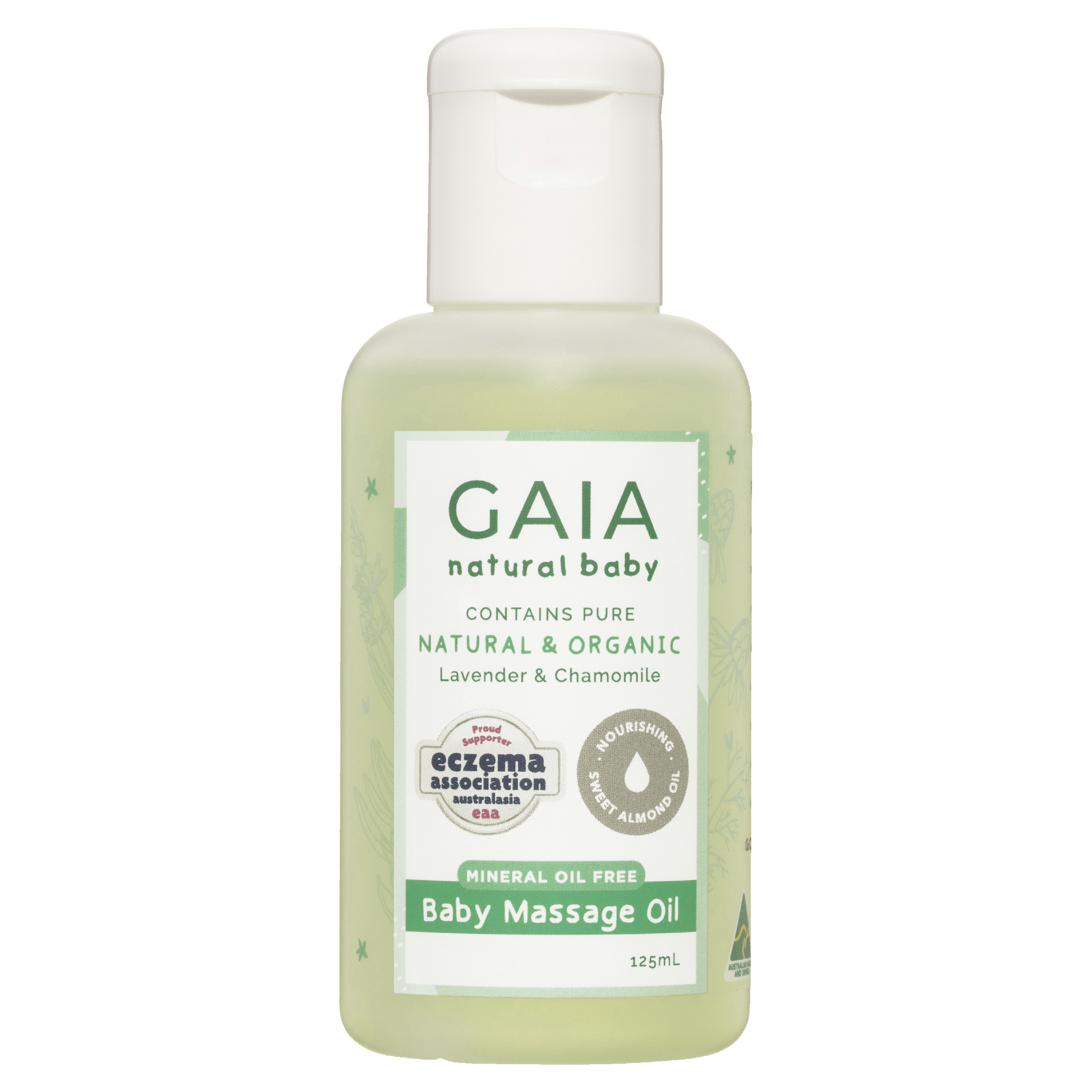 GAIA NATURALS BABY MASSAGE OIL 125ML