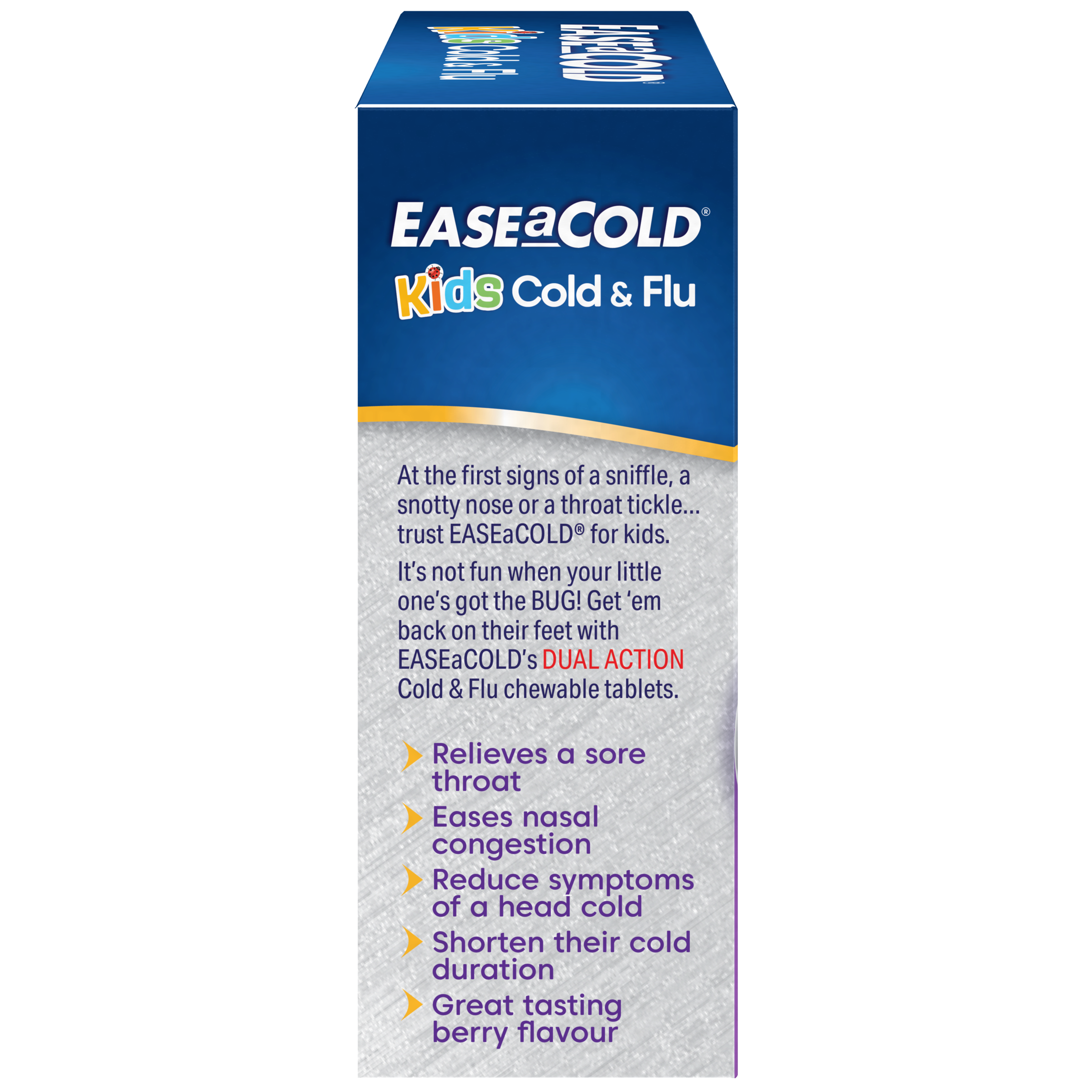 EASE A COLD KIDS CHEWABLE BERRY 24 TABLETS - Image 3