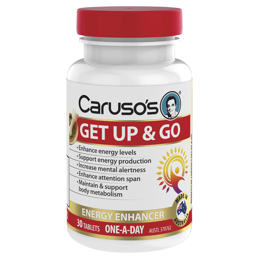 CARUSOS GET UP & GO 30 TABLETS