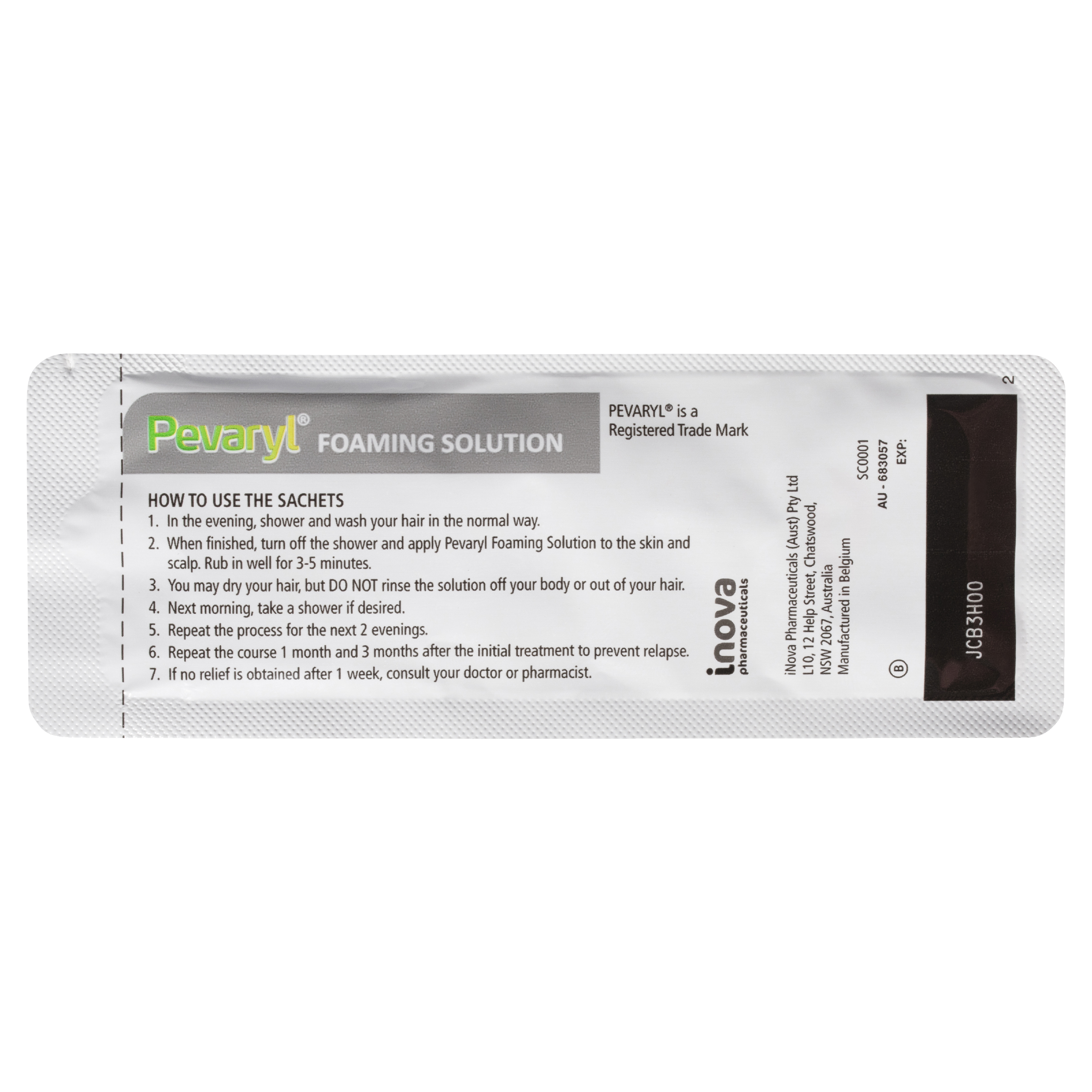 PEVARYL FOAMING SOLUTION 10G 3 PACK - Image 9