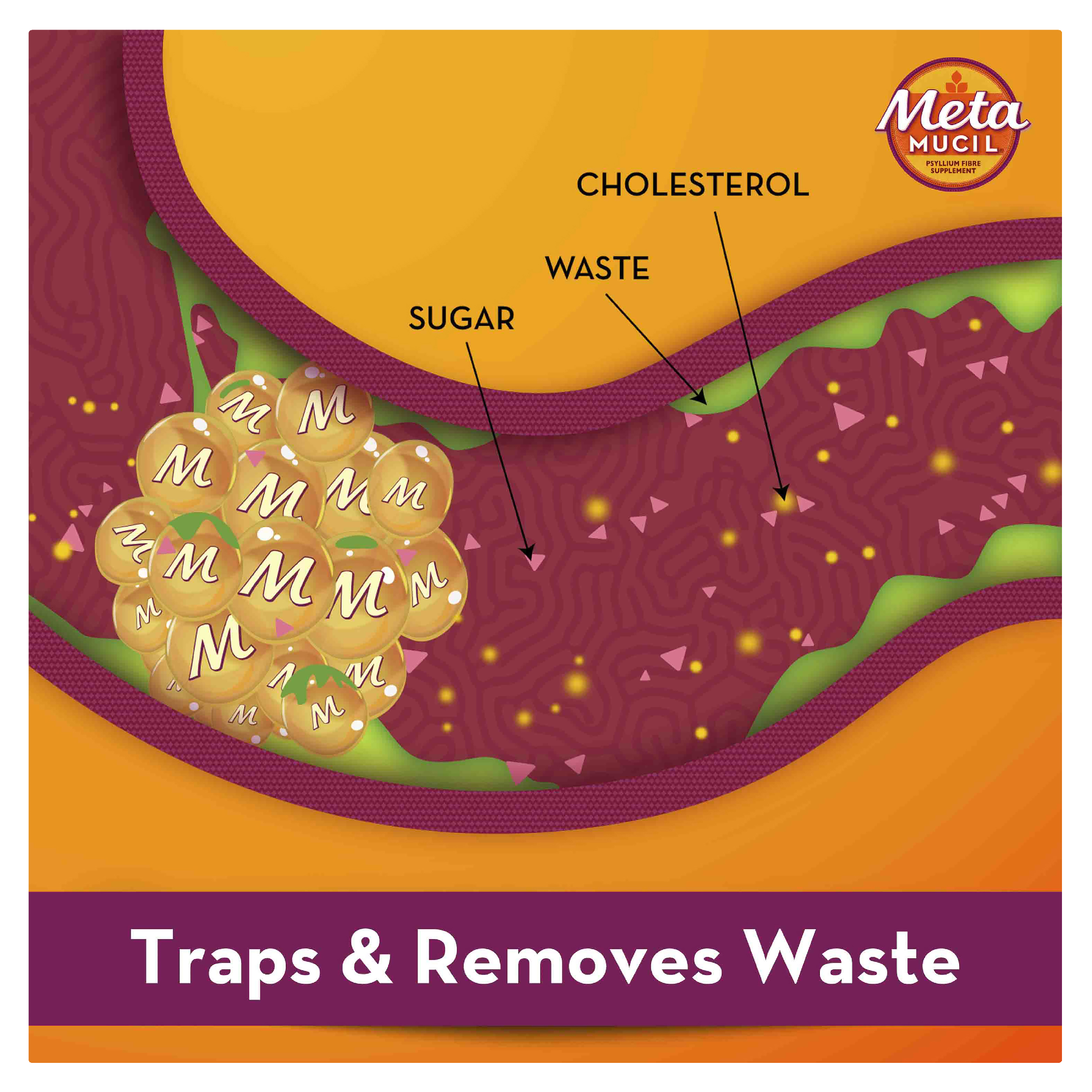 METAMUCIL NATURAL GRANULAR 504G 72 DOSES - Image 6