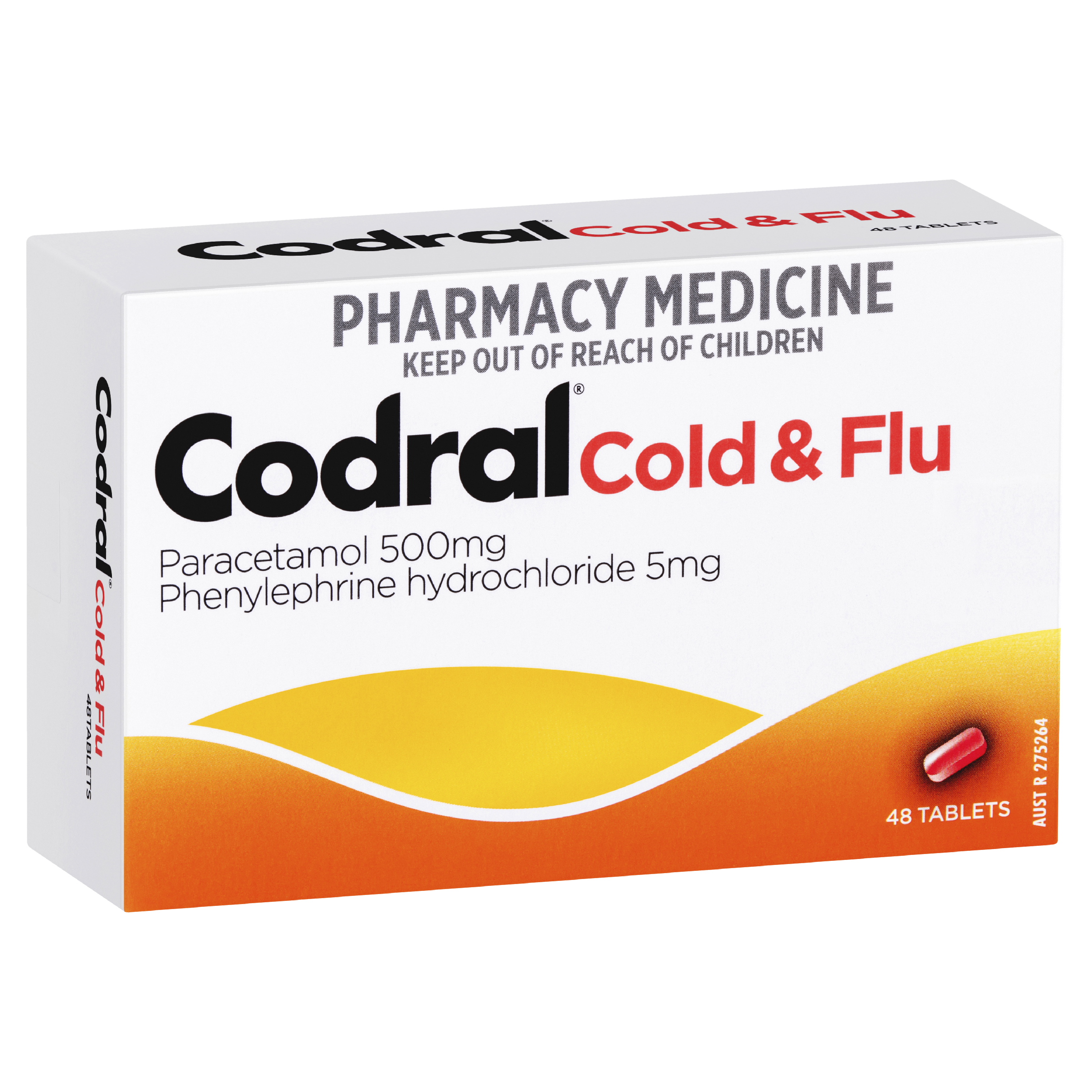CODRAL COLD & FLU PE 48 TABLETS