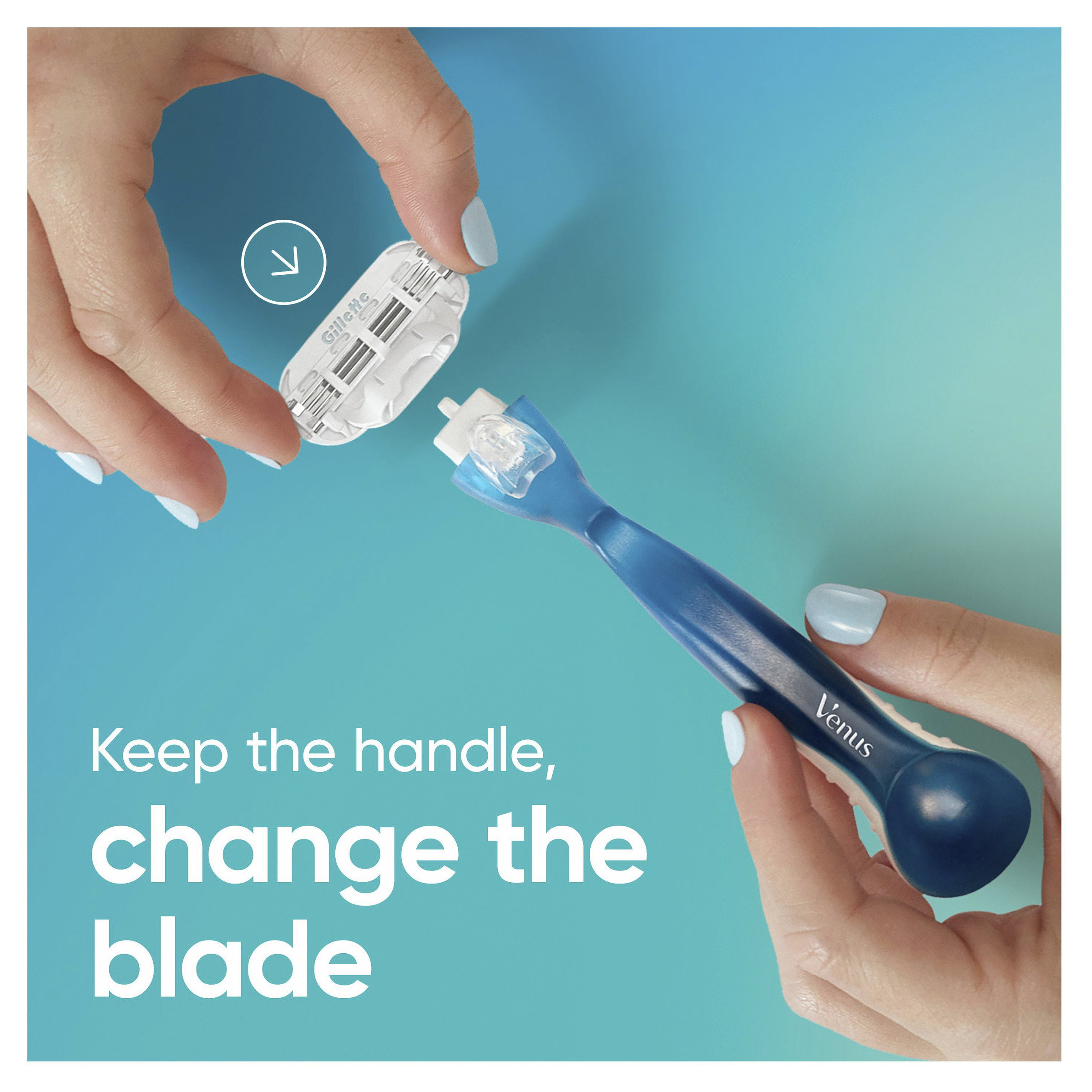 GILLETTE VENUS SMOOTH REFILL BLADES 4 PACK - Image 7