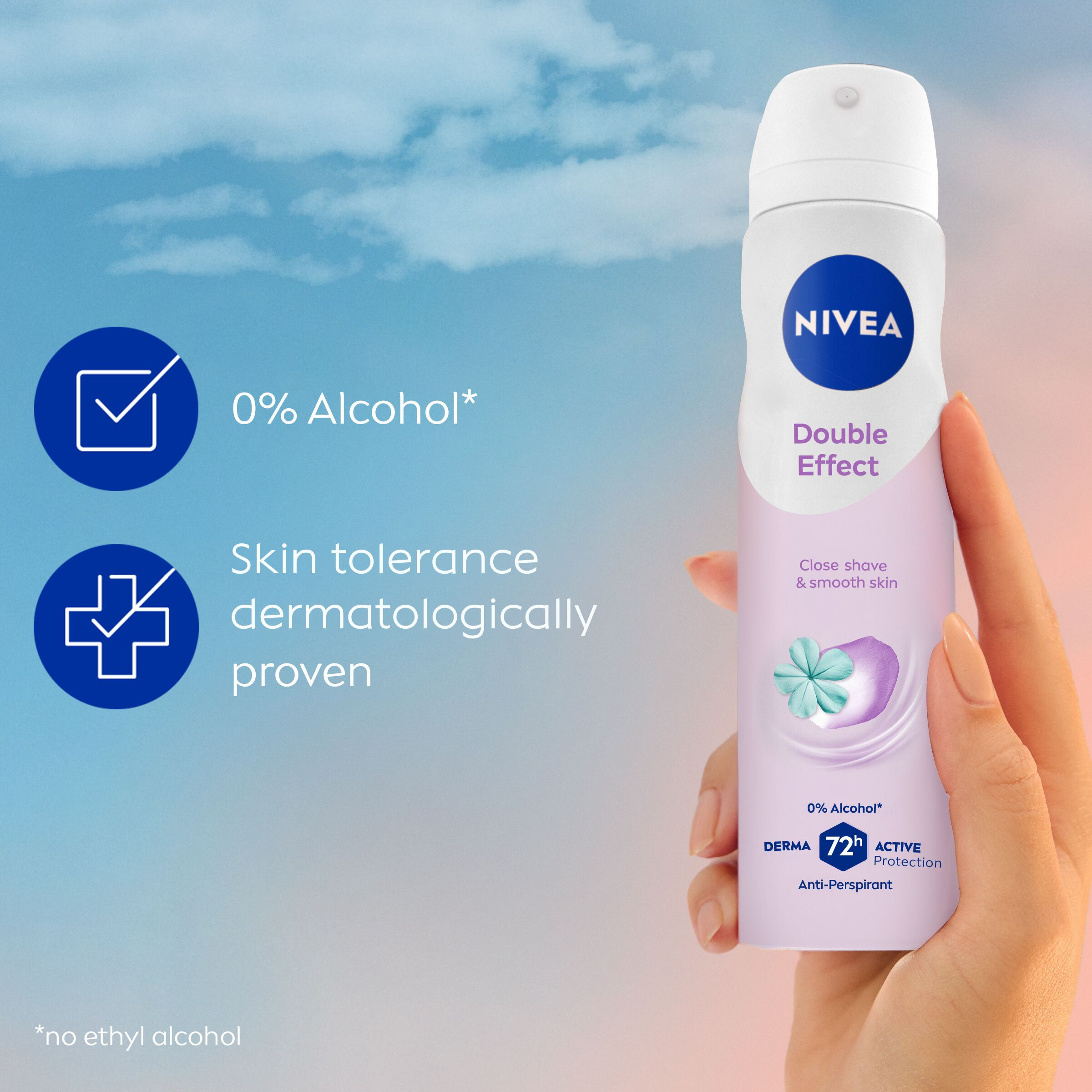 NIVEA WMN A/P DOUBLE EFFECT 48H 250ML - Image 5