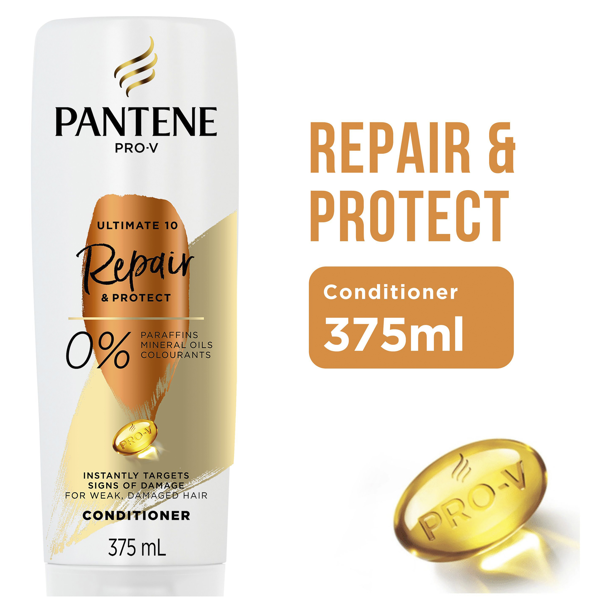 PANTENE PRO V REPAIR & PROTECT CONDITIONER 375ML - Image 8
