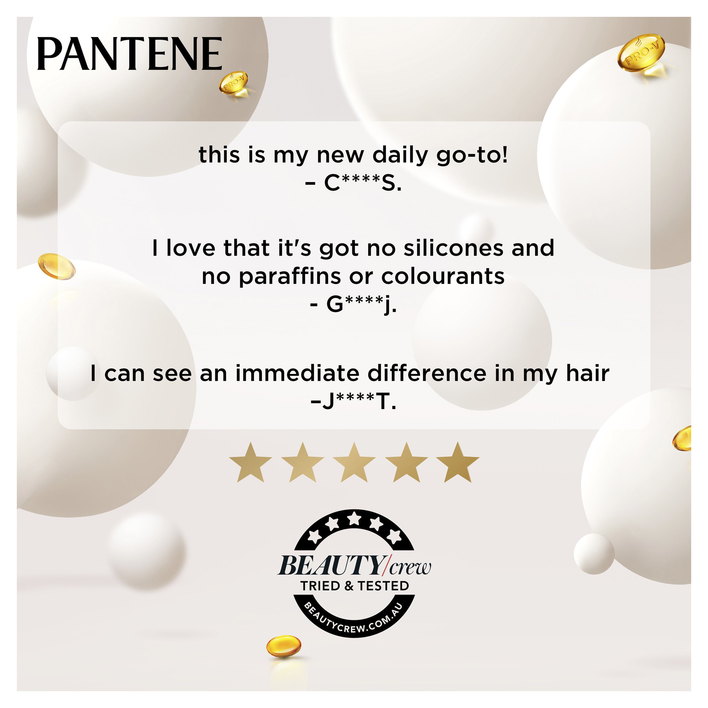 PANTENE PRO V DAILY MOISTURE RENEWAL CONDITIONER 375ML - Image 6