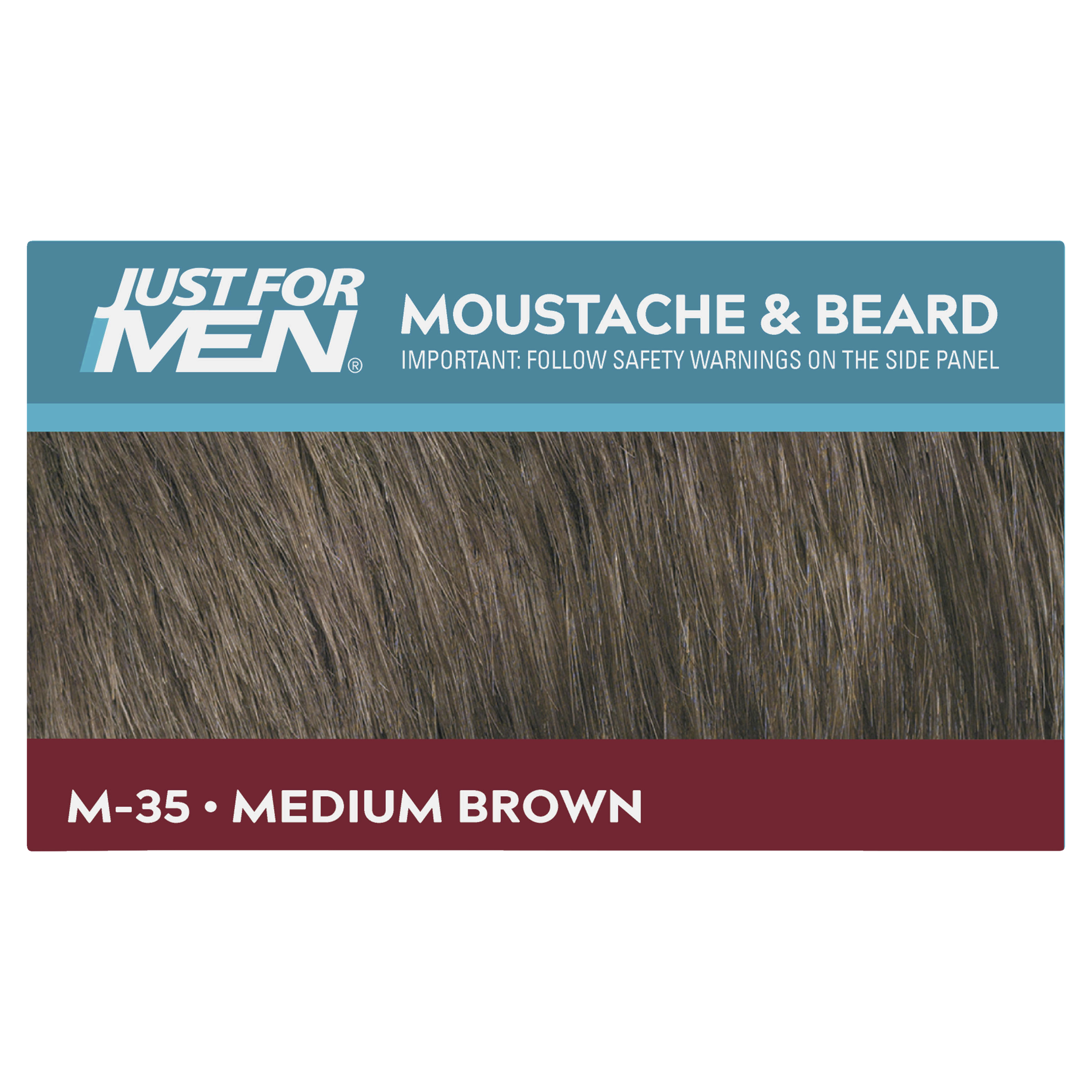 JUST FOR MEN MOUSTACHE & BEARD MED BROWN - Image 5