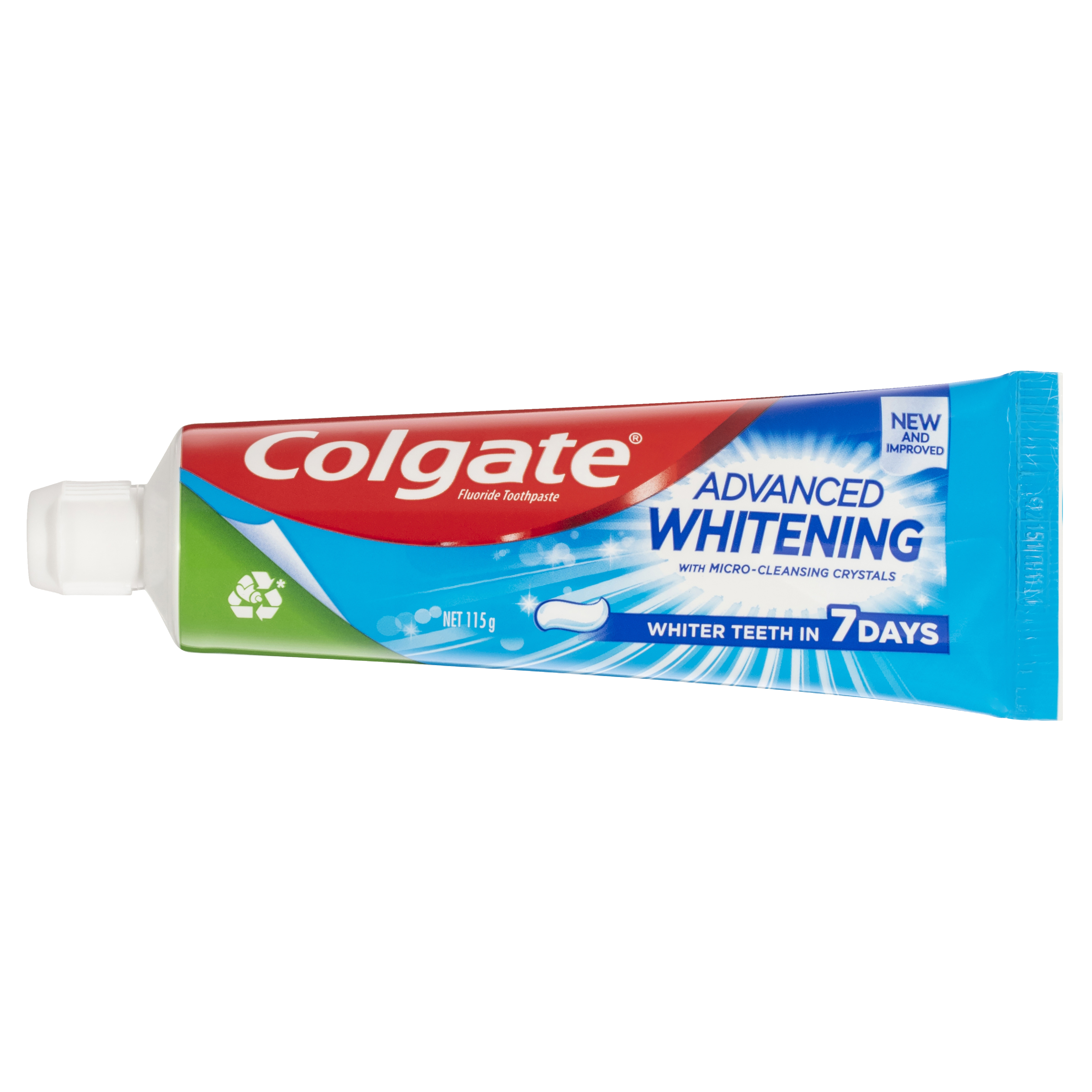 COLGATE TOOTHPASTE ADVANCED WHITENING CLEANSING CRYSTALS 115G - Image 10