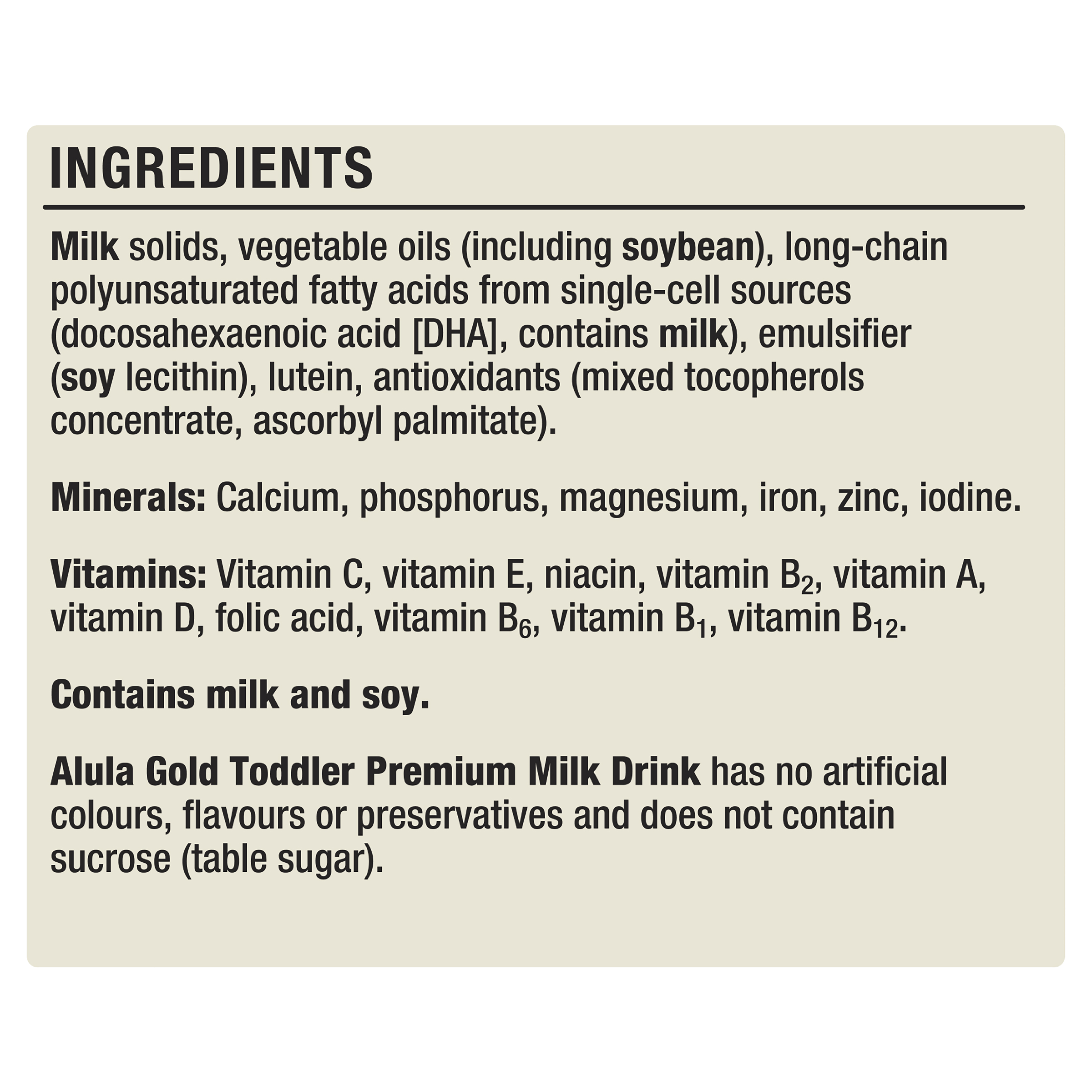 S26 ALULA GOLD TODDLER MILK DRINK STAGE 3 900G - Image 5