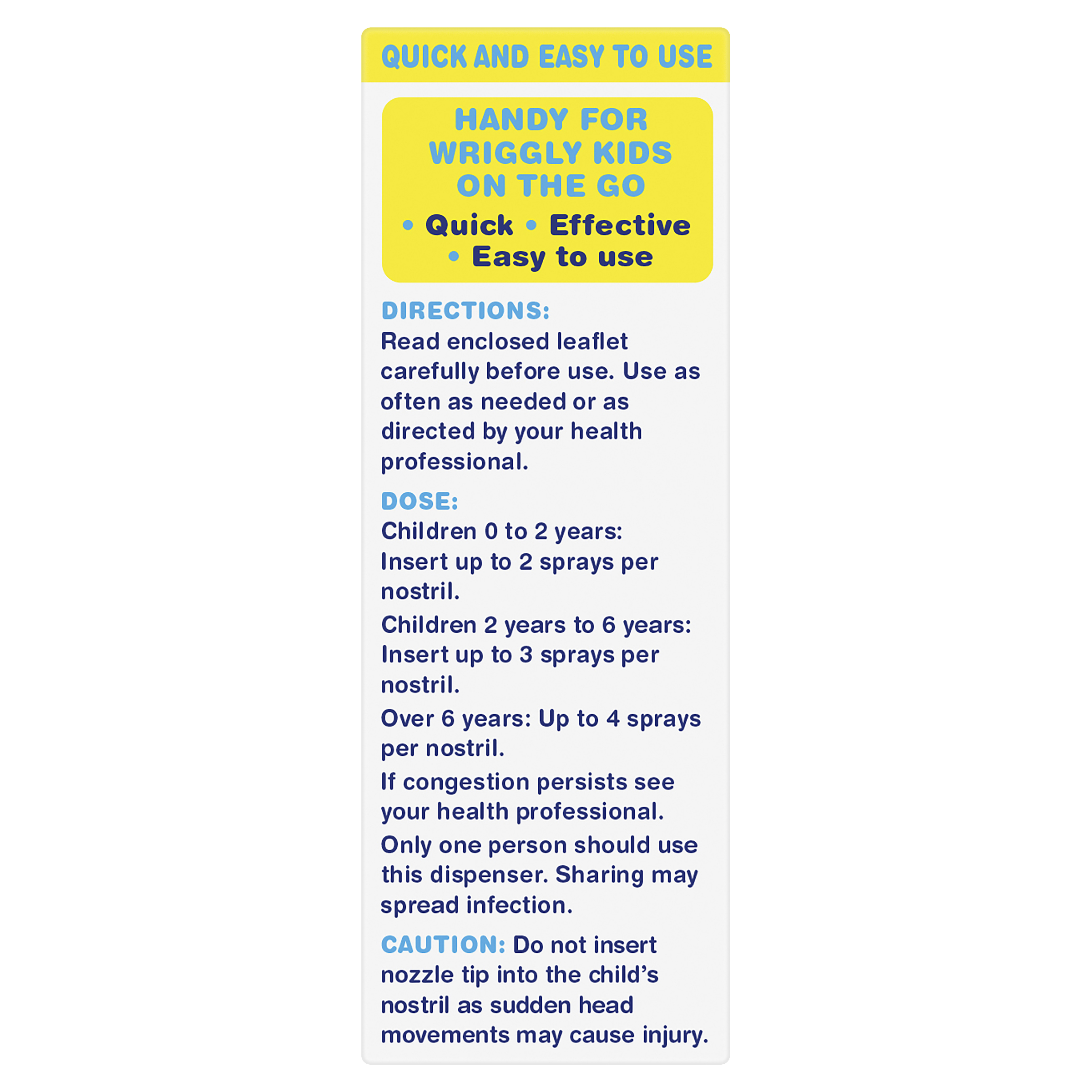 FLO KIDS SALINE NASAL SPRAY 15ML - Image 3
