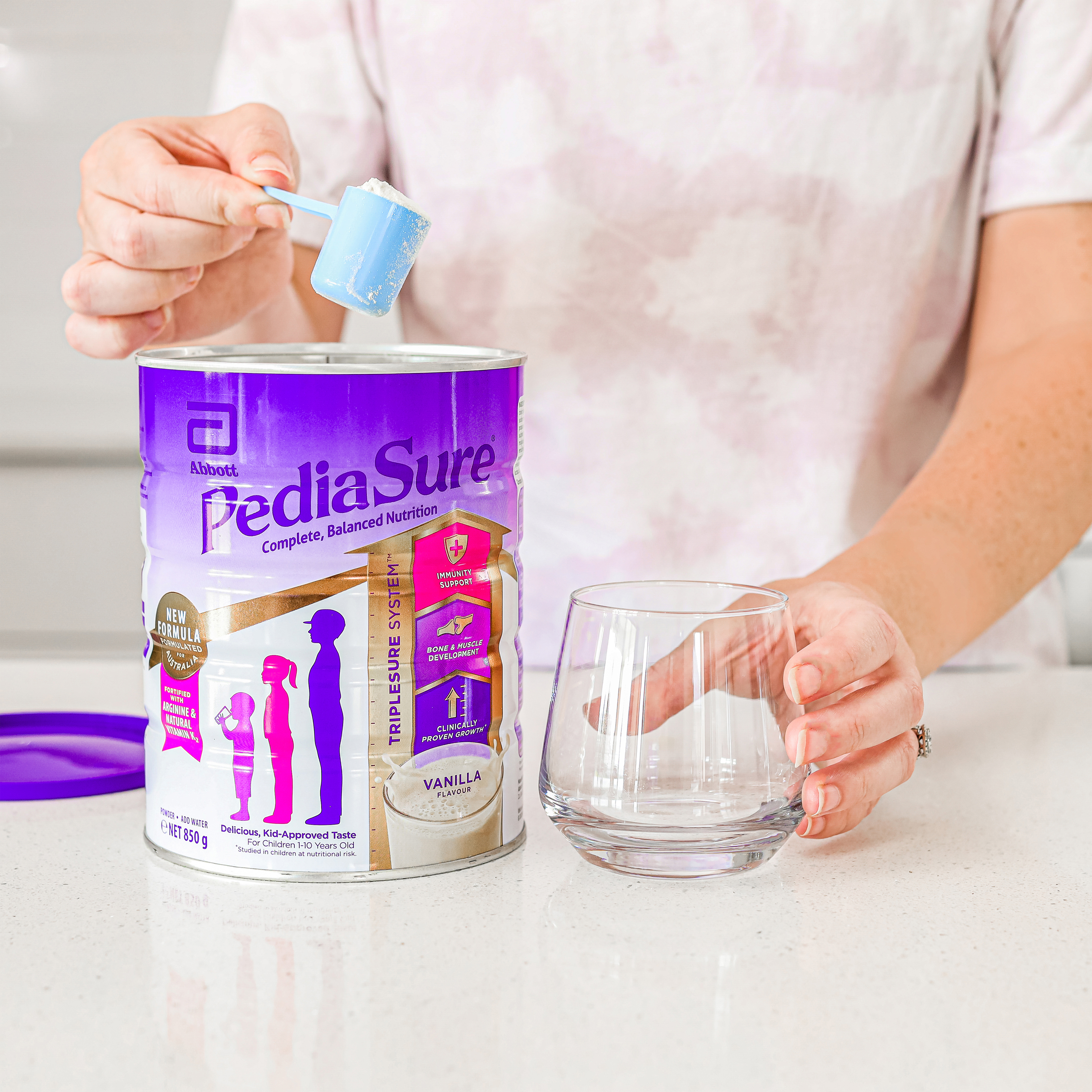 PEDIASURE VANILLA POWDER 850G - Image 3