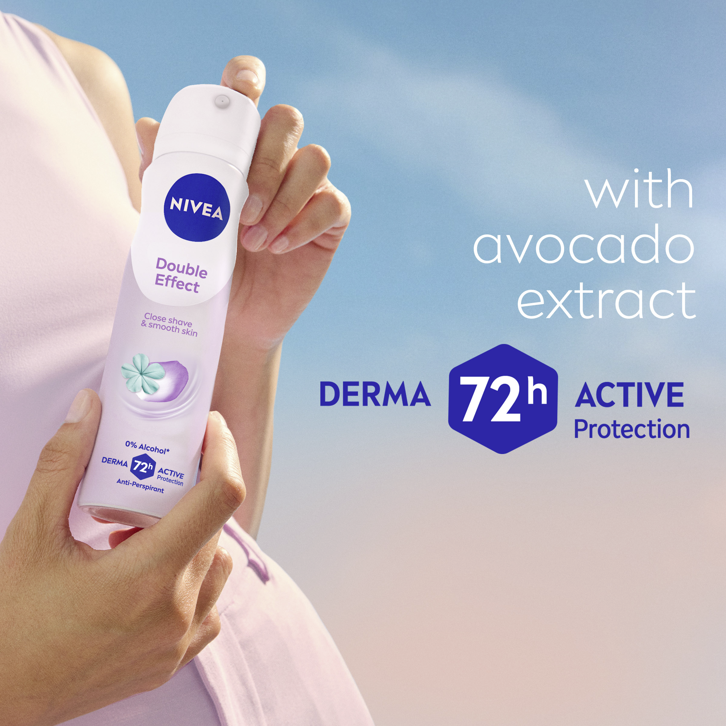NIVEA WMN A/P DOUBLE EFFECT 48H 250ML - Image 6