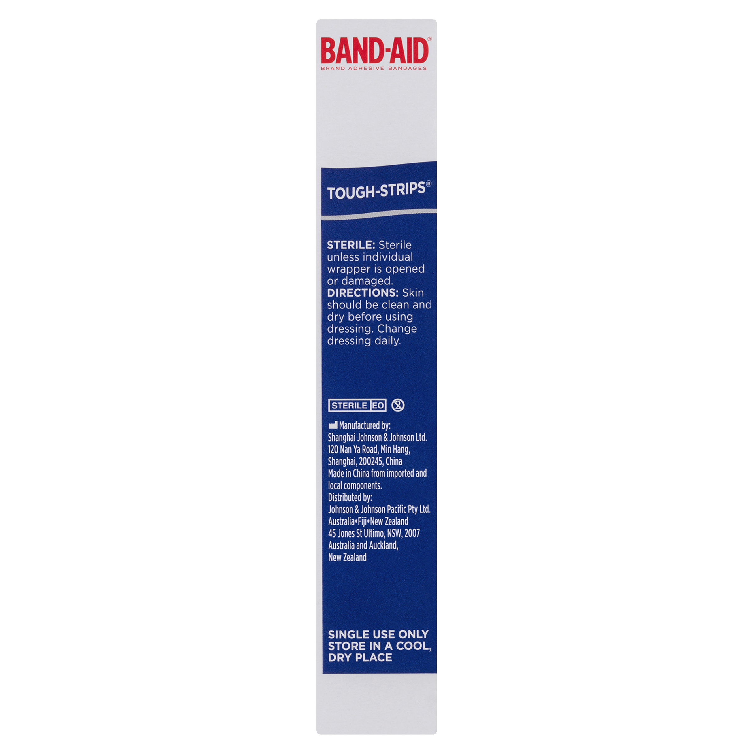 BAND-AID TOUGH STRIPS EXTRA LARGE 10 PACK - Image 5