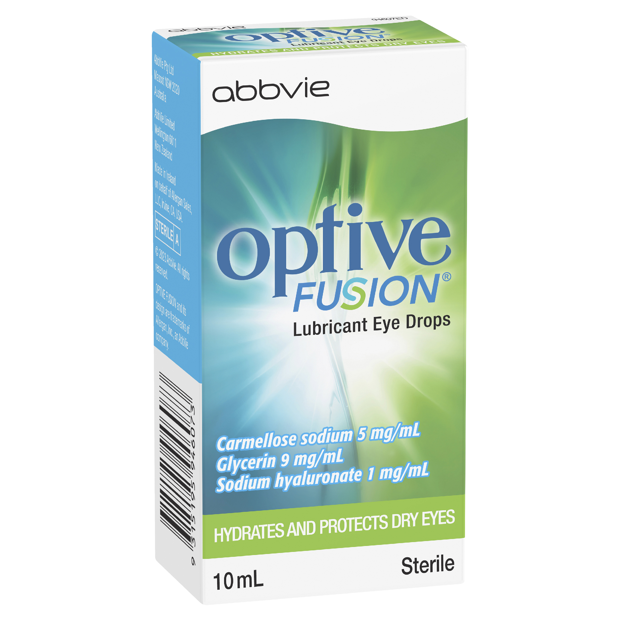 OPTIVE FUSION LUBRICANT EYE DROPS 10ML