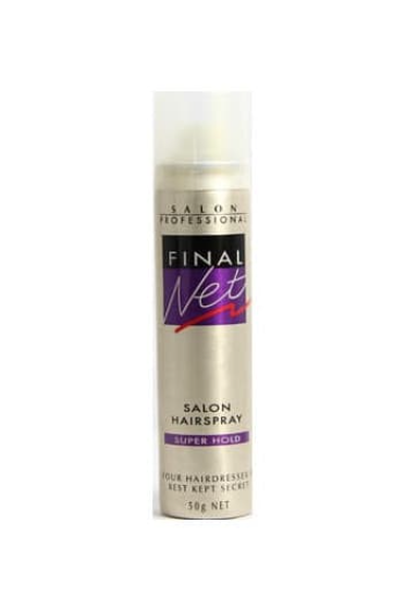 FINAL NET SUPER HOLD HAIRSPRAY 50G